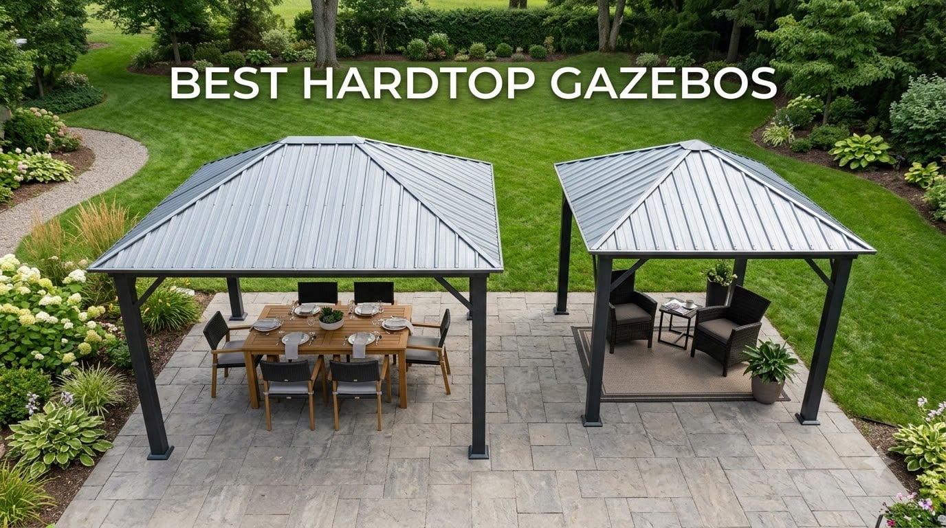 best hardtop gazebos
