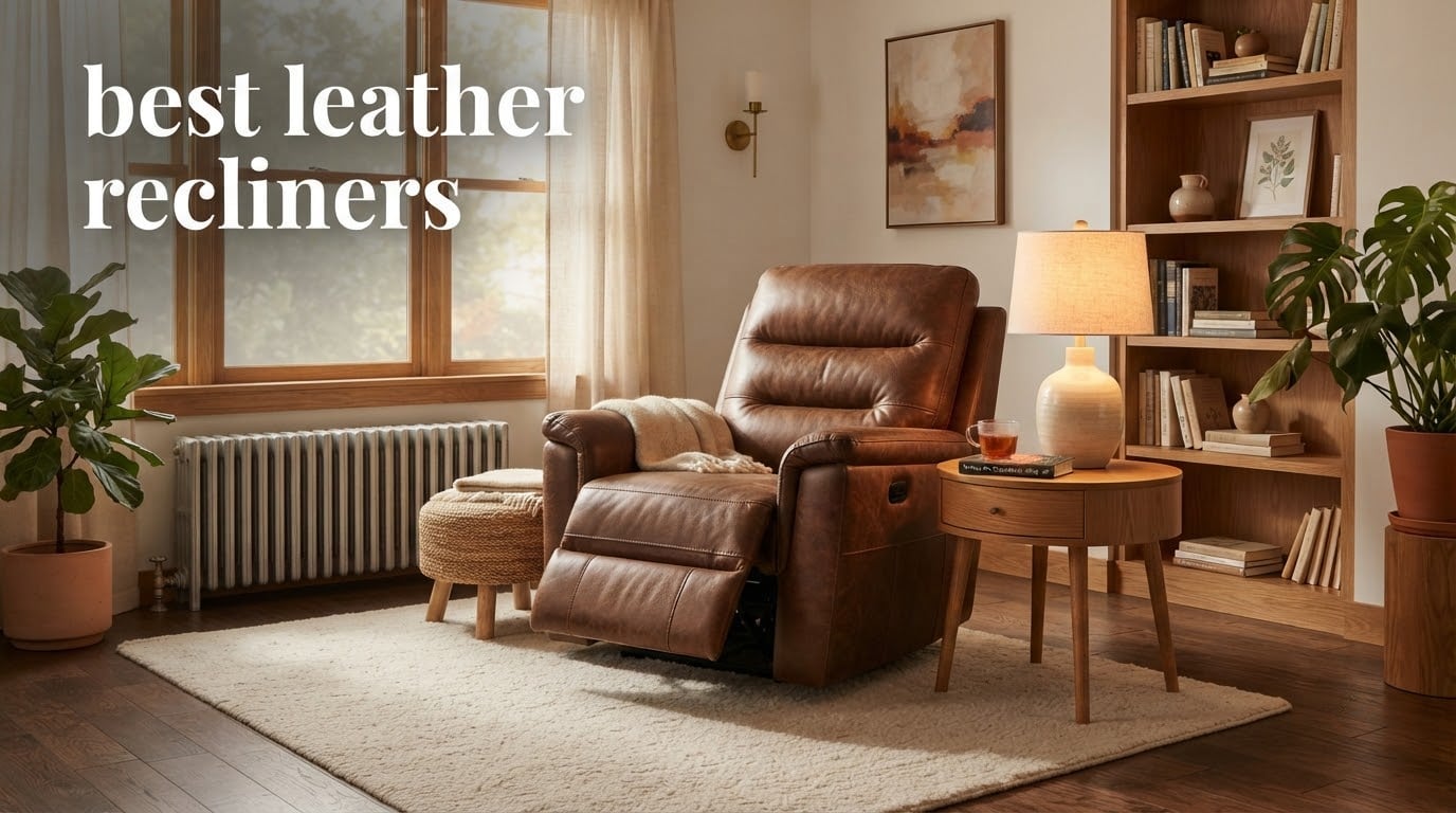 best leather recliners