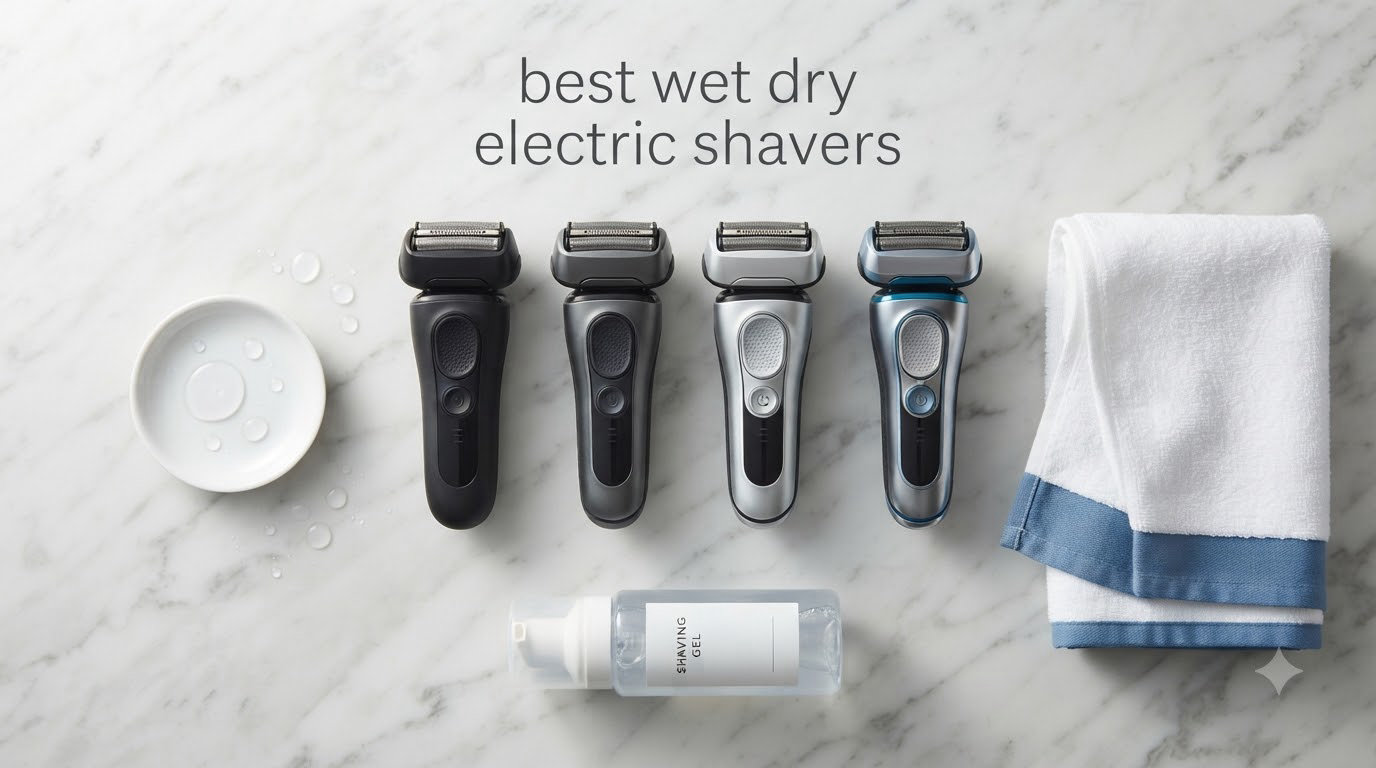 best wet dry electric shavers