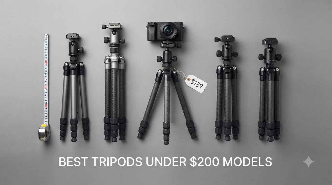 best tripods under $200 models