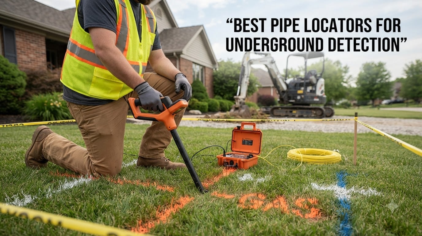 best pipe locators for underground detection
