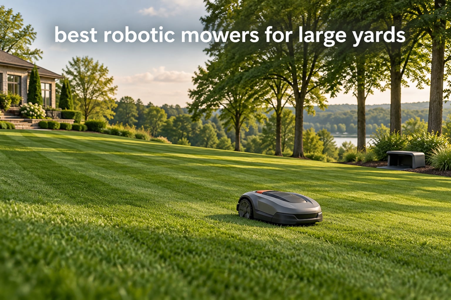 best robotic mowers for large yards