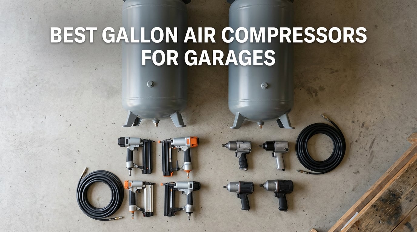 best 60 gallon air compressors for garages