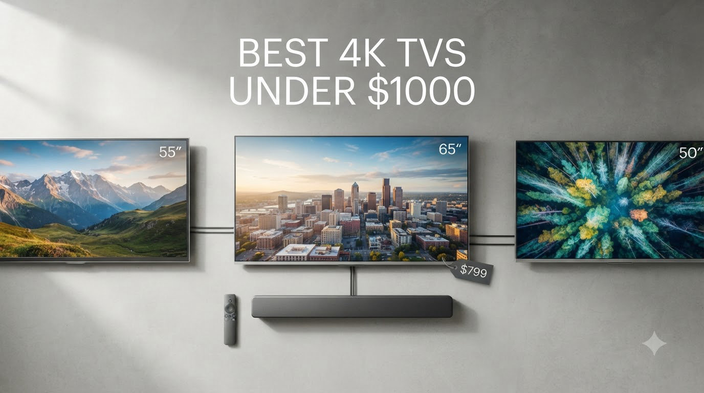 best 4k tvs under $1000