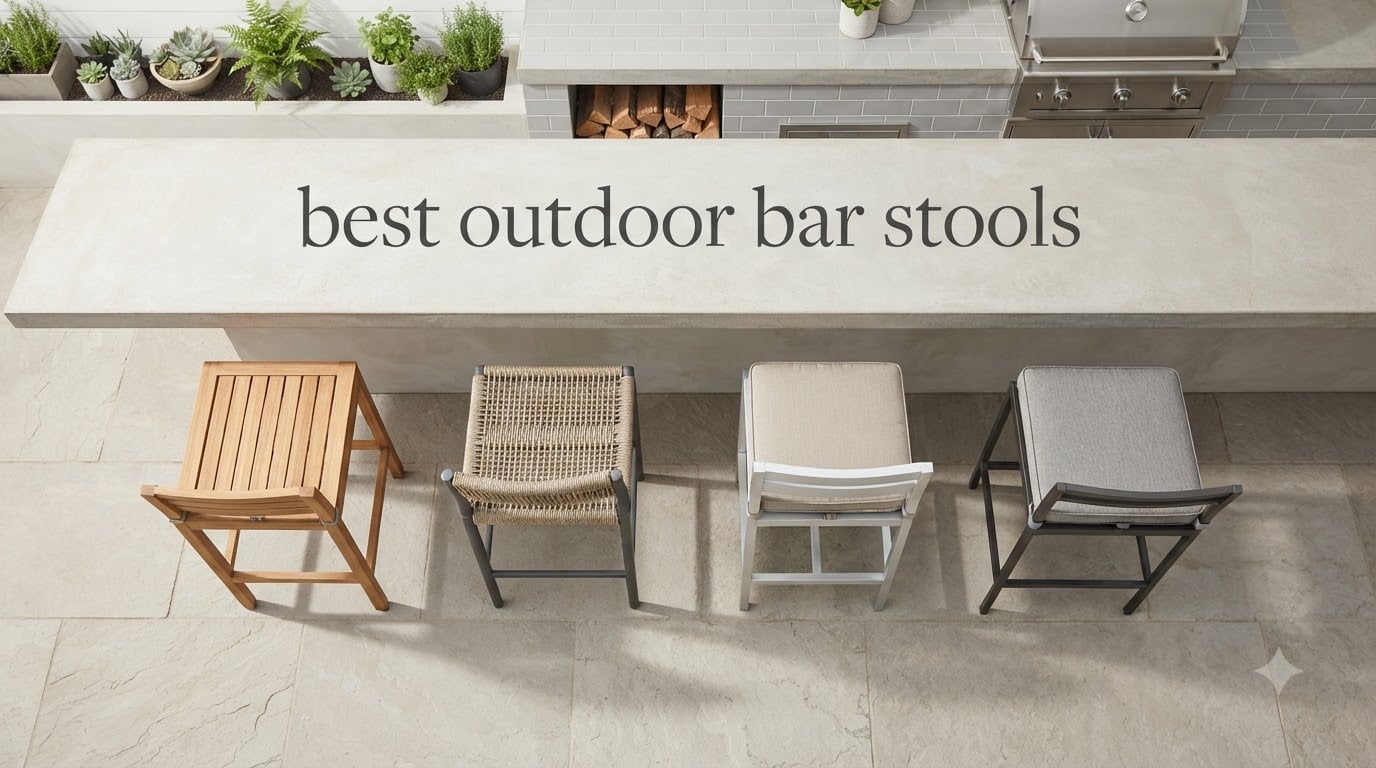 best outdoor bar stools