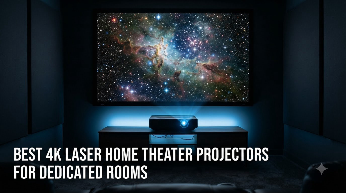 best 4k laser home theater projectors for dedicated rooms
