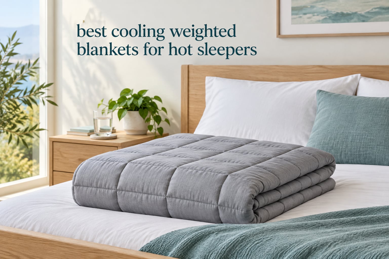 best cooling weighted blankets for hot sleepers