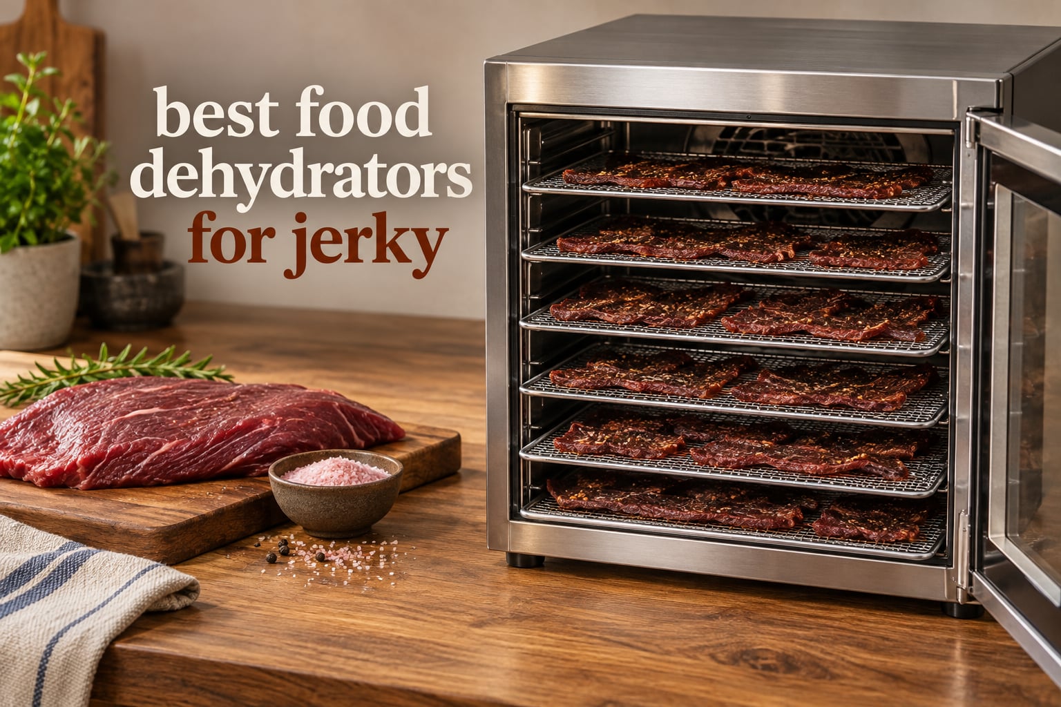 best food dehydrators for jerky
