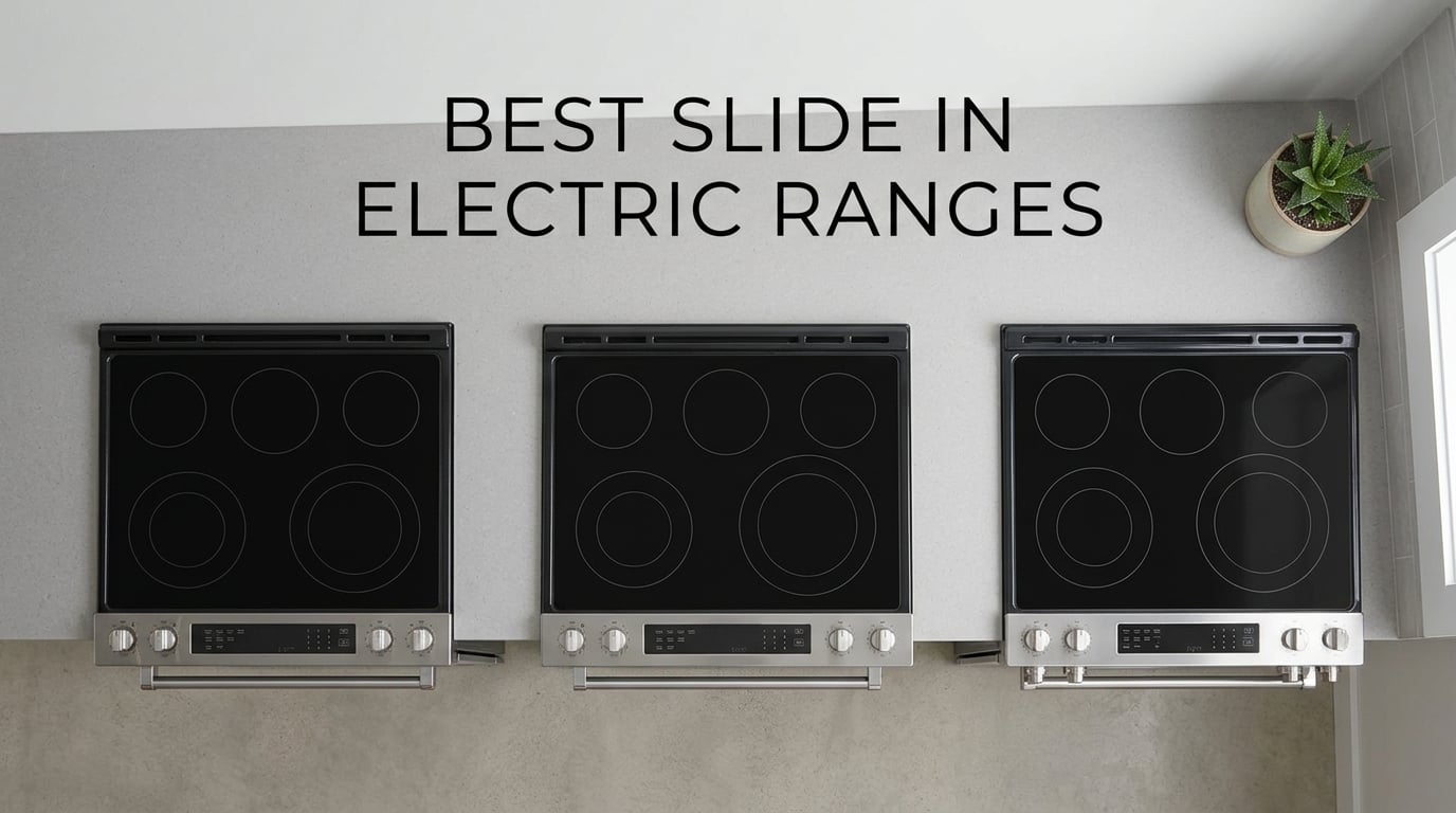 best slide in electric ranges