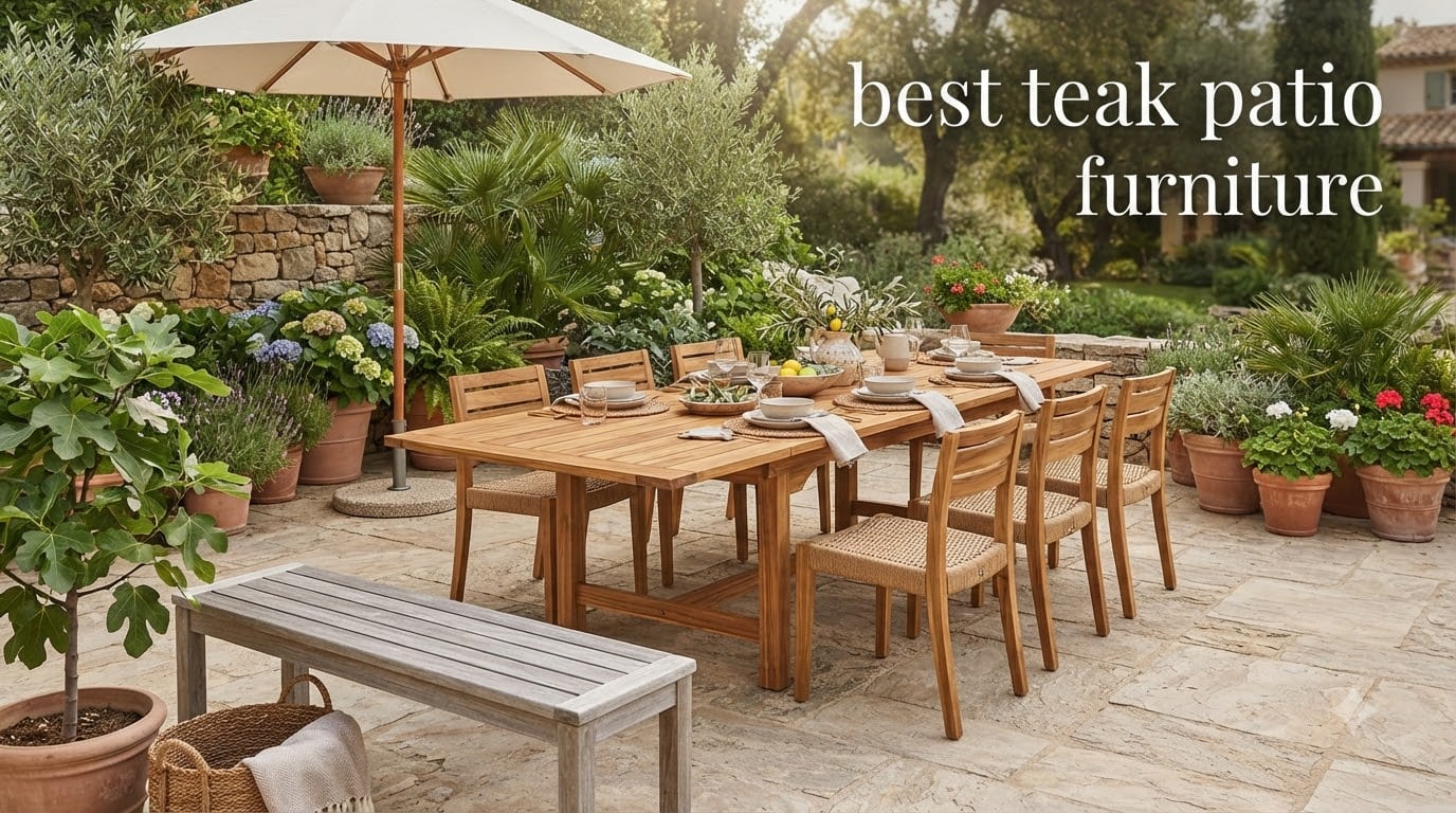 best teak patio furniture