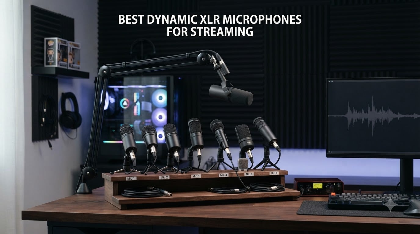 best dynamic xlr microphones for streaming