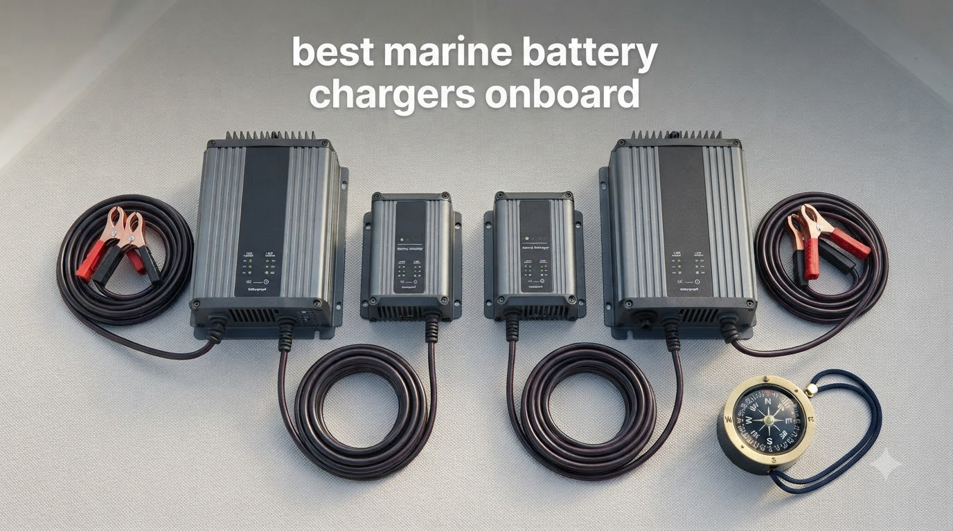 best marine battery chargers onboard