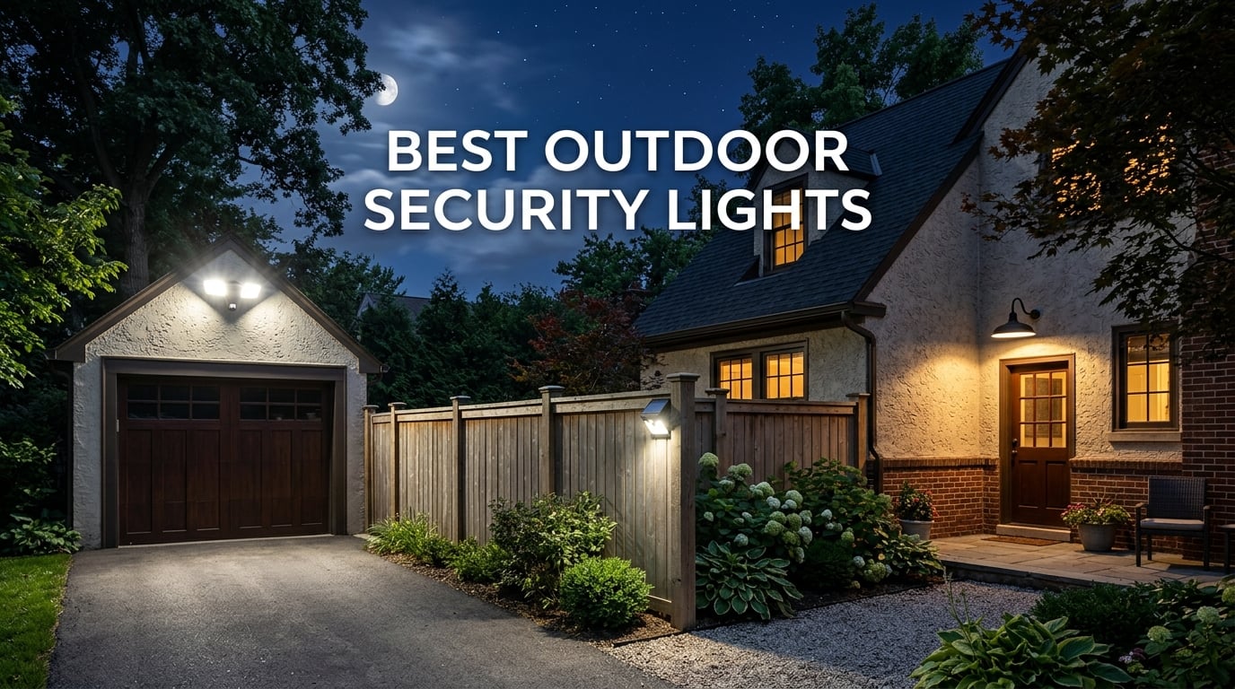 best outdoor security lights
