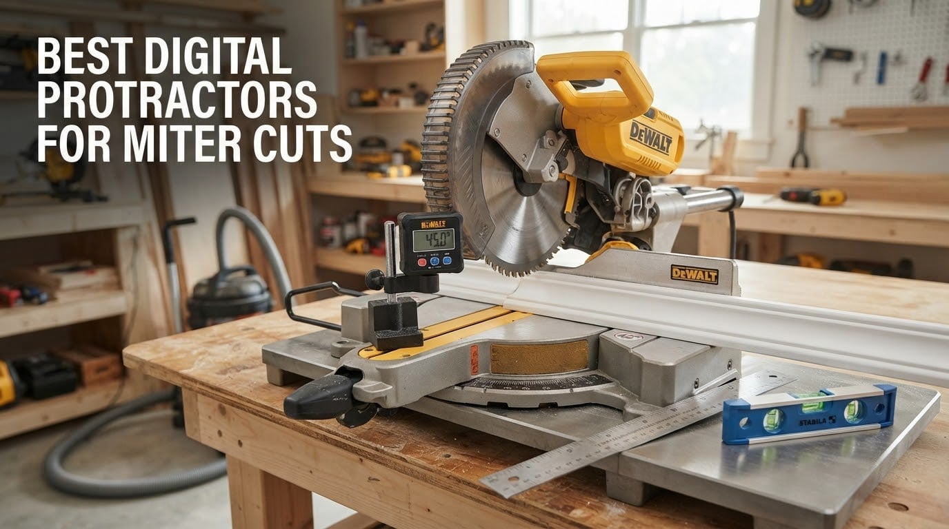 best digital protractors for miter cuts
