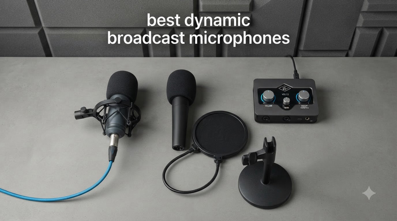 best dynamic broadcast microphones