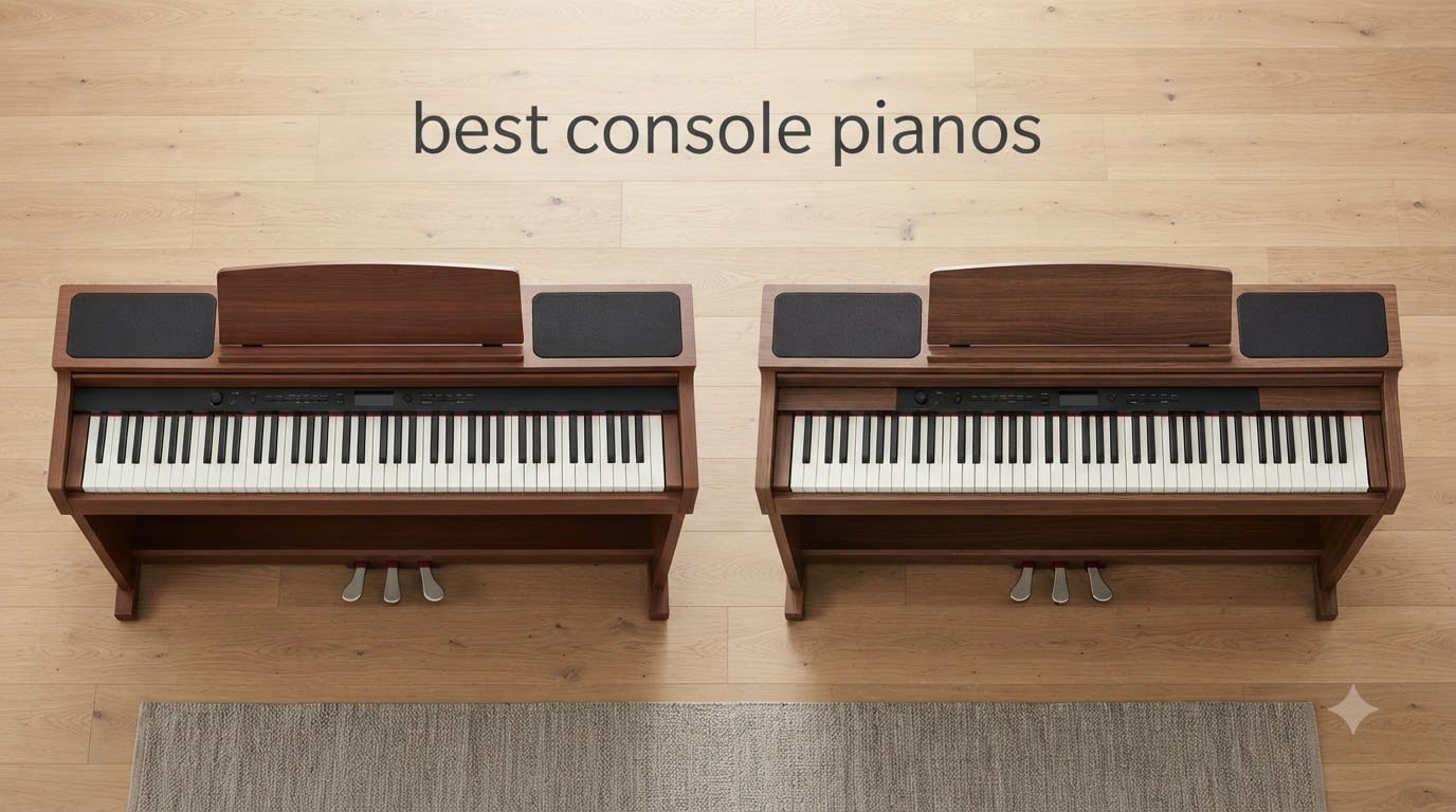 best console pianos