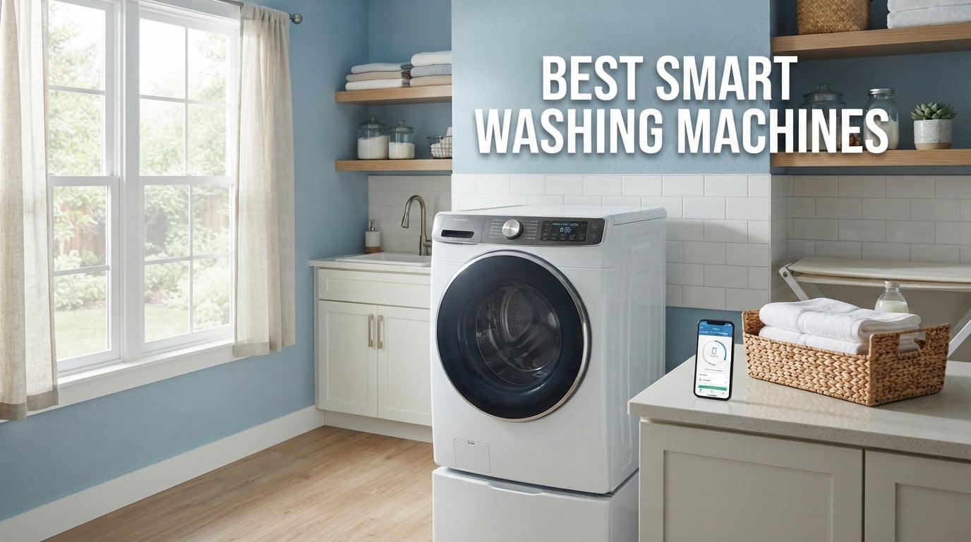 best smart washing machines