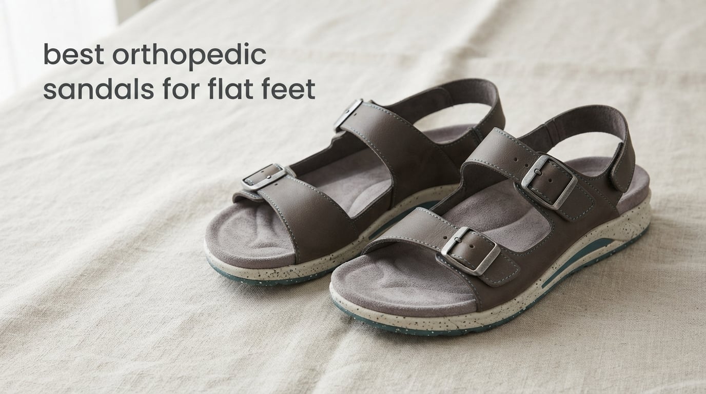 best orthopedic sandals for flat feet
