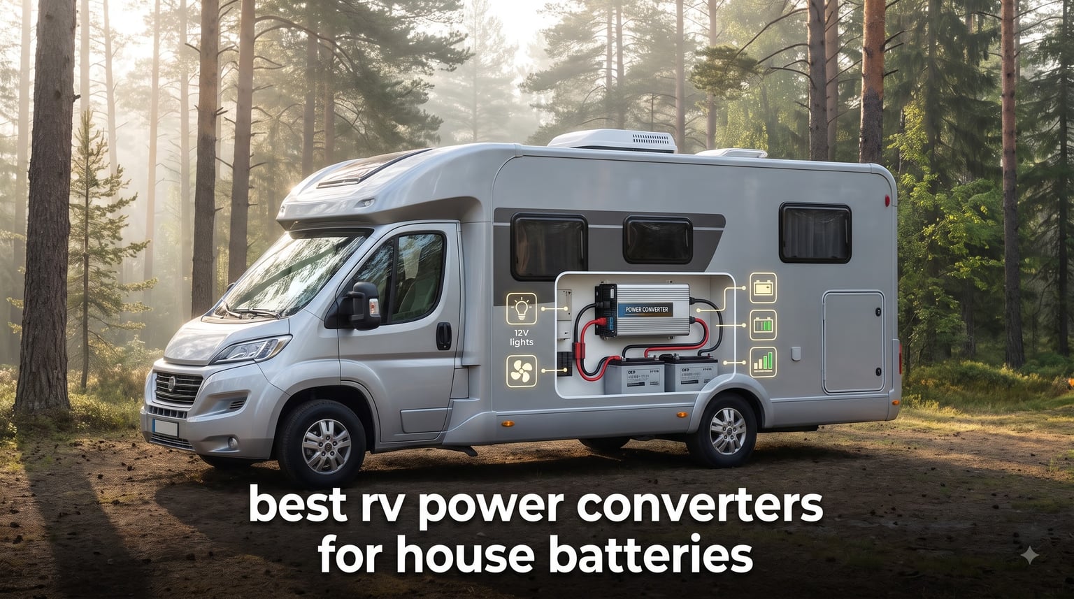 best rv power converters for house batteries