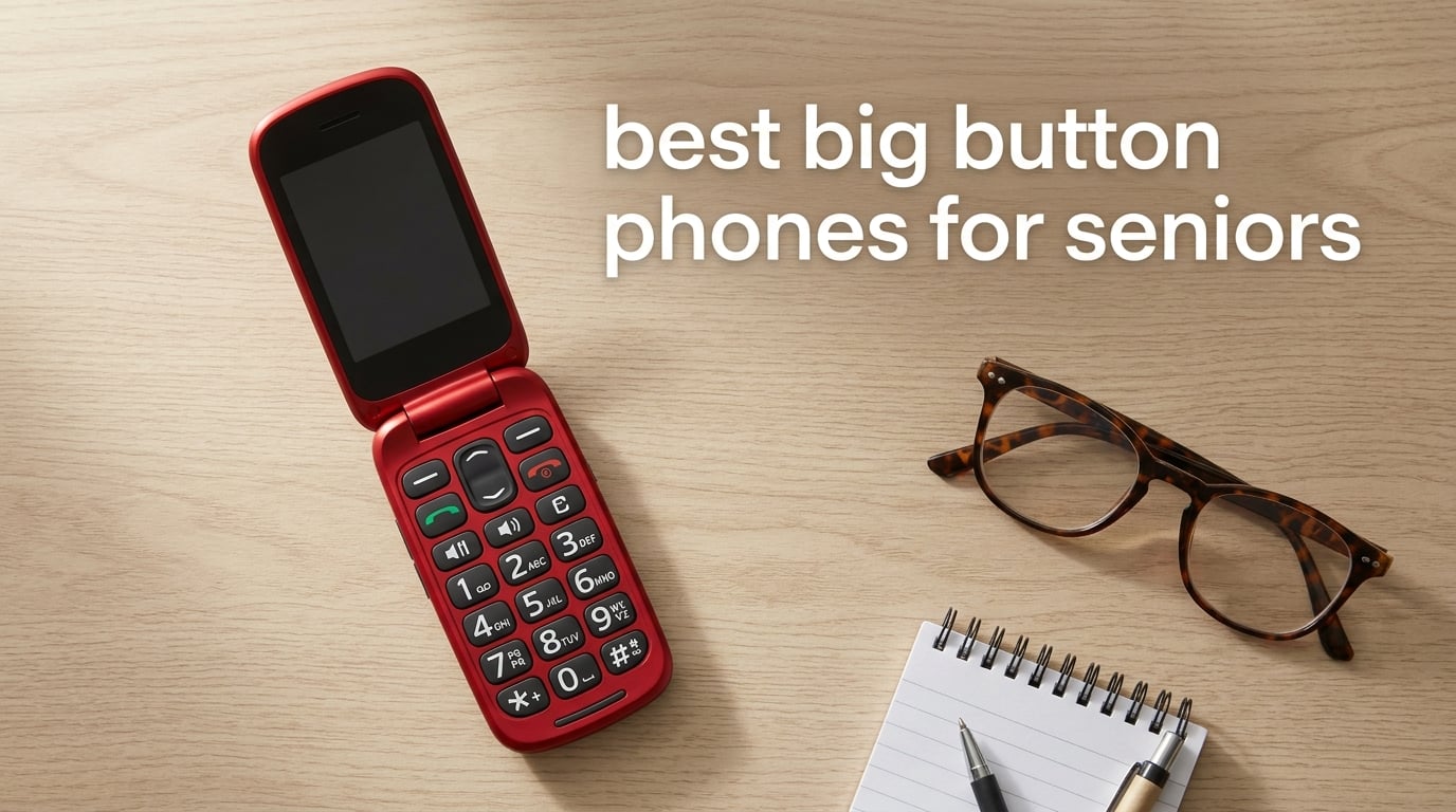 best big button phones for seniors