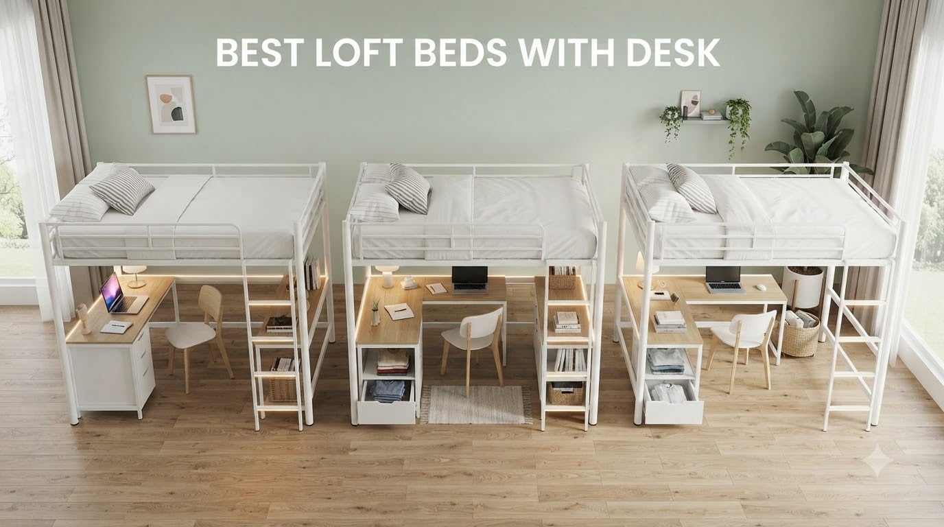 best loft beds with desk