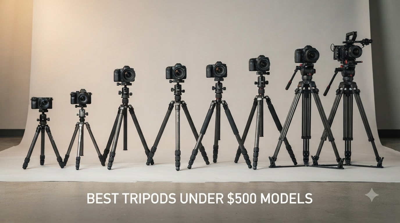 best tripods under $500 models