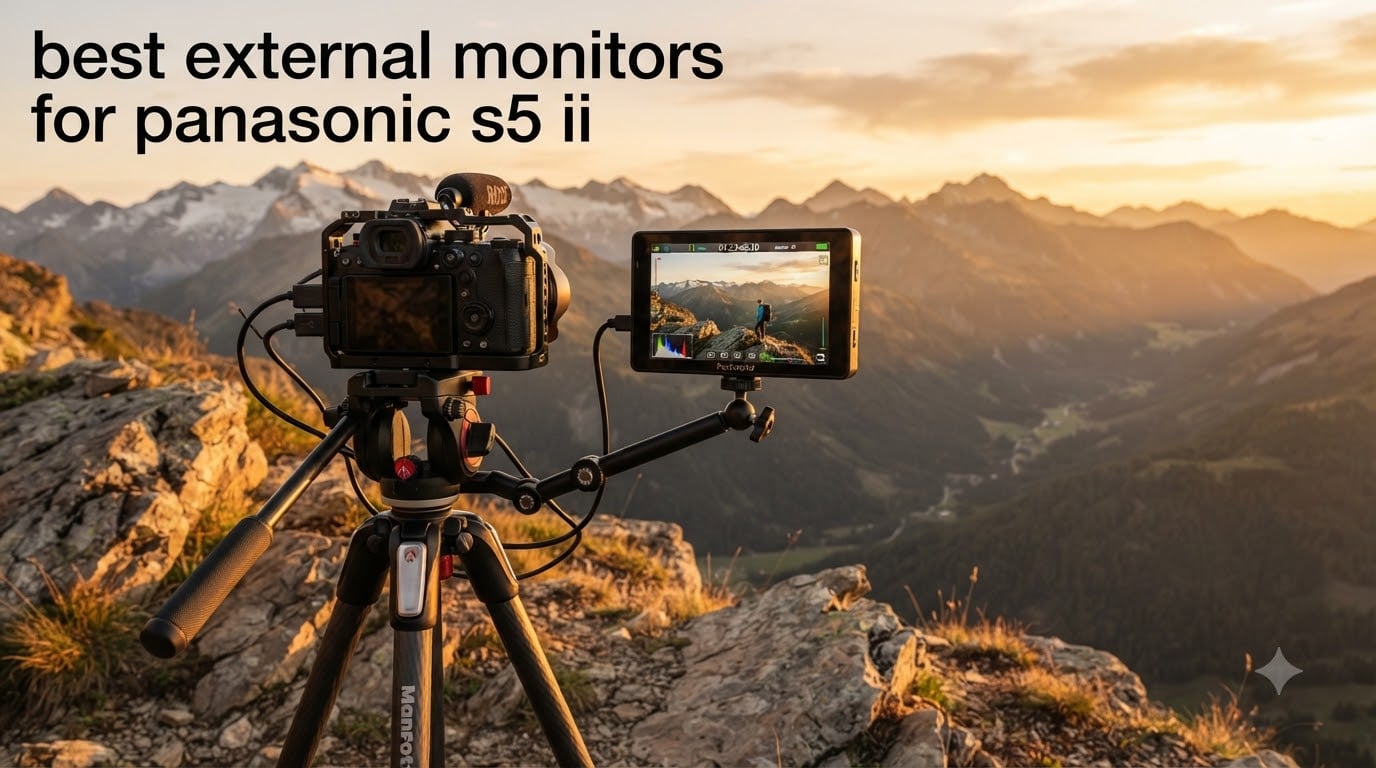 best external monitors for panasonic s5 ii