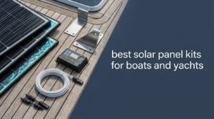best solar panel kits for boats and yachts