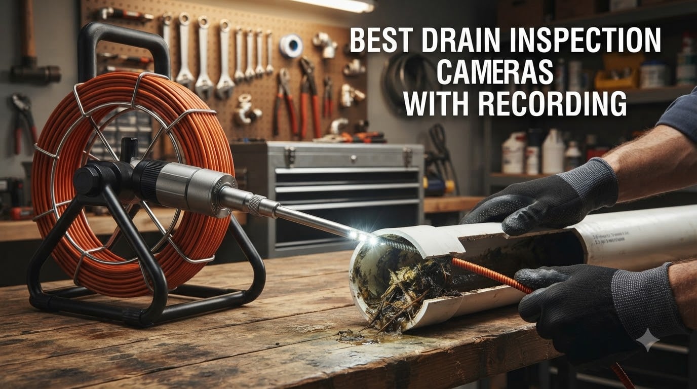 best drain inspection cameras with recording