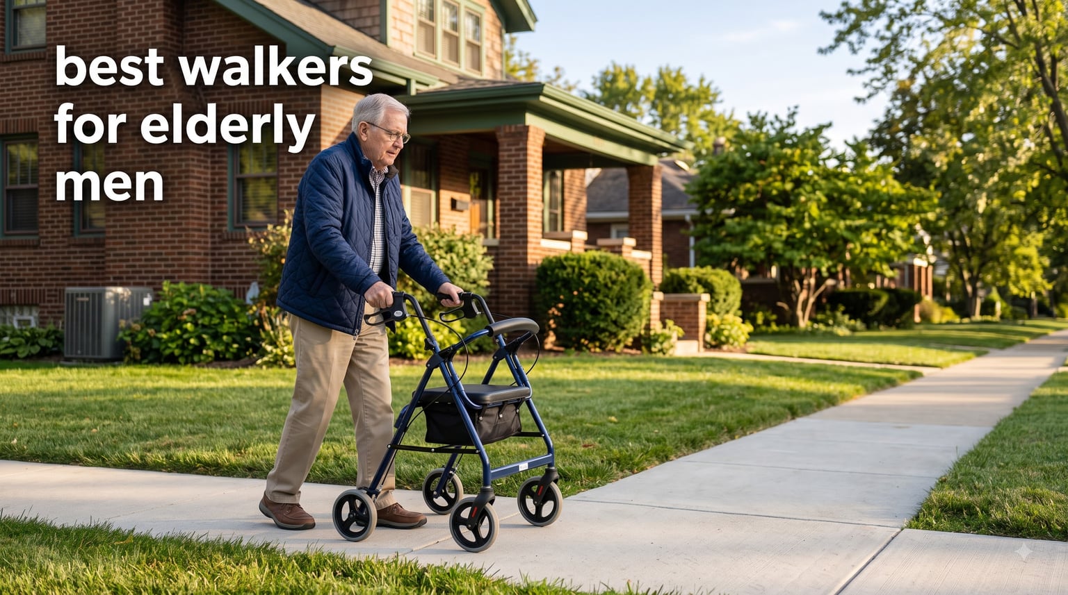 best walkers for elderly men