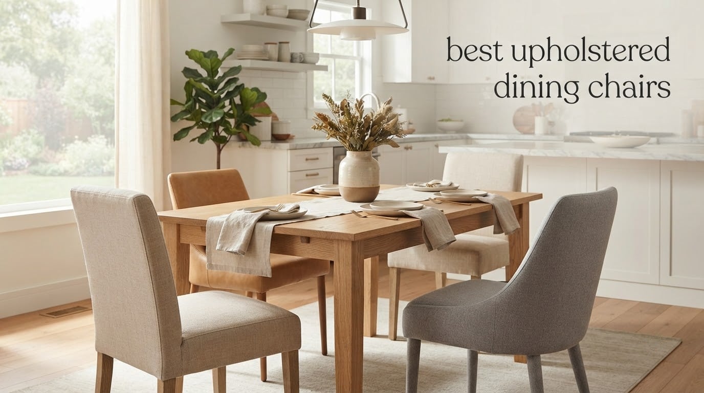 best upholstered dining chairs