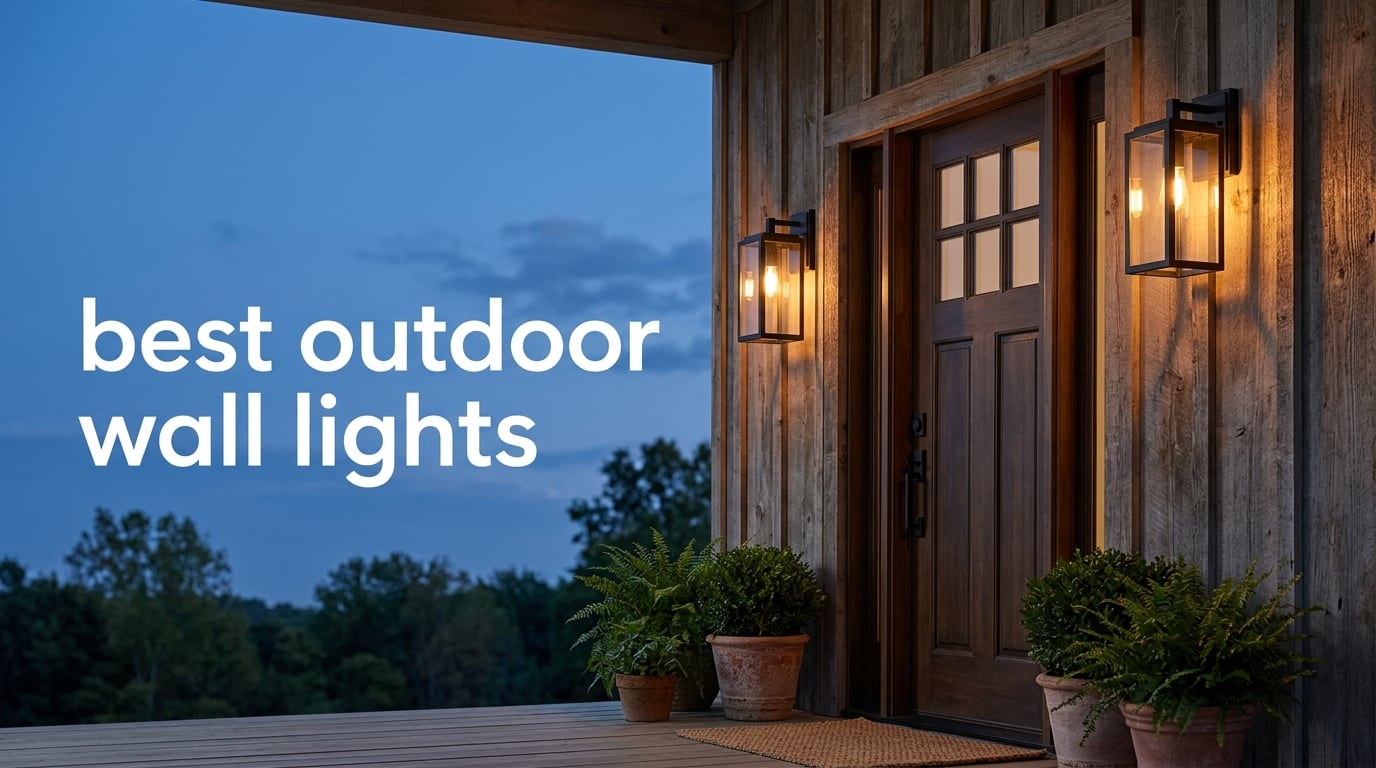 best outdoor wall lights