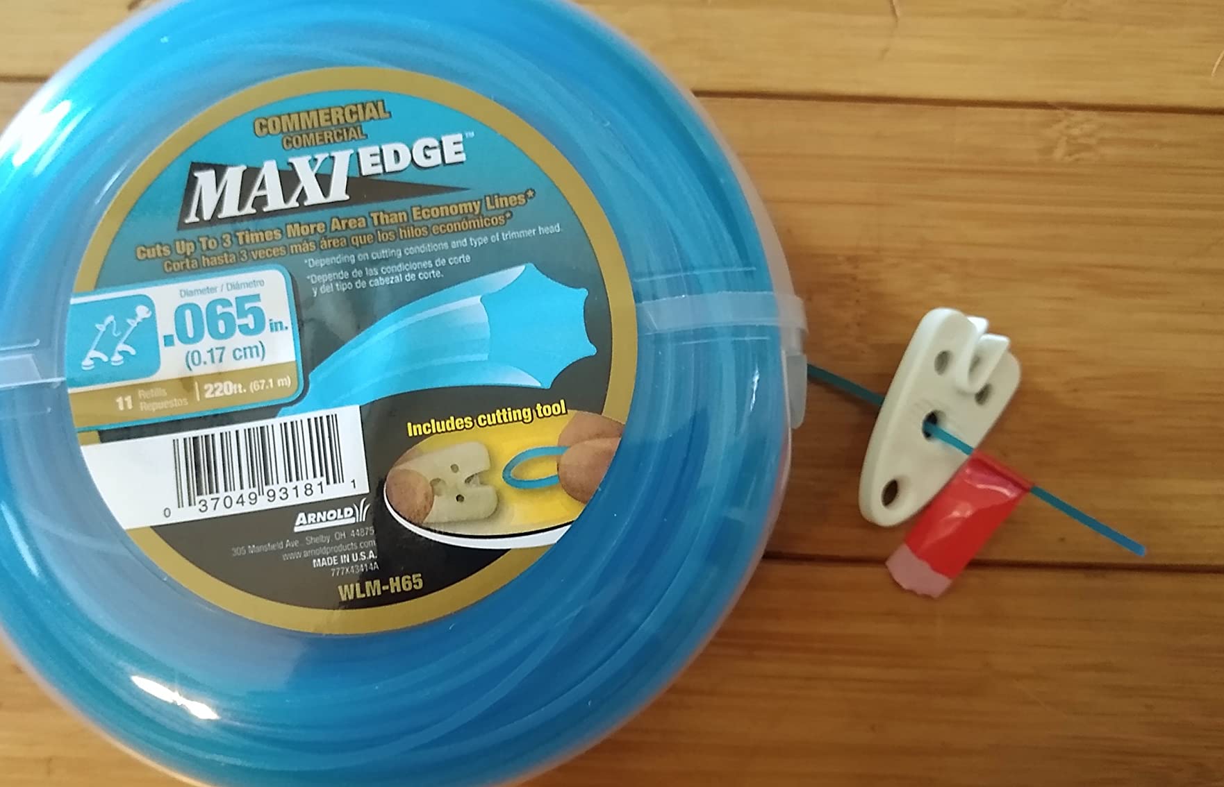 Arnold Maxi-Edge .095-Inch x 200-Foot Commercial Grade String Trimmer Line customer photo 1