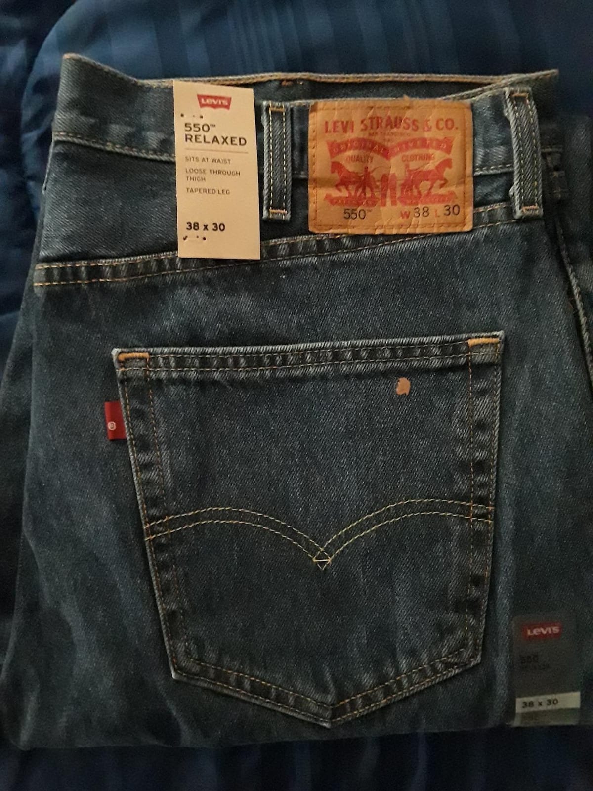Levi's Men's 550 Relaxed Fit Jeans customer photo 1