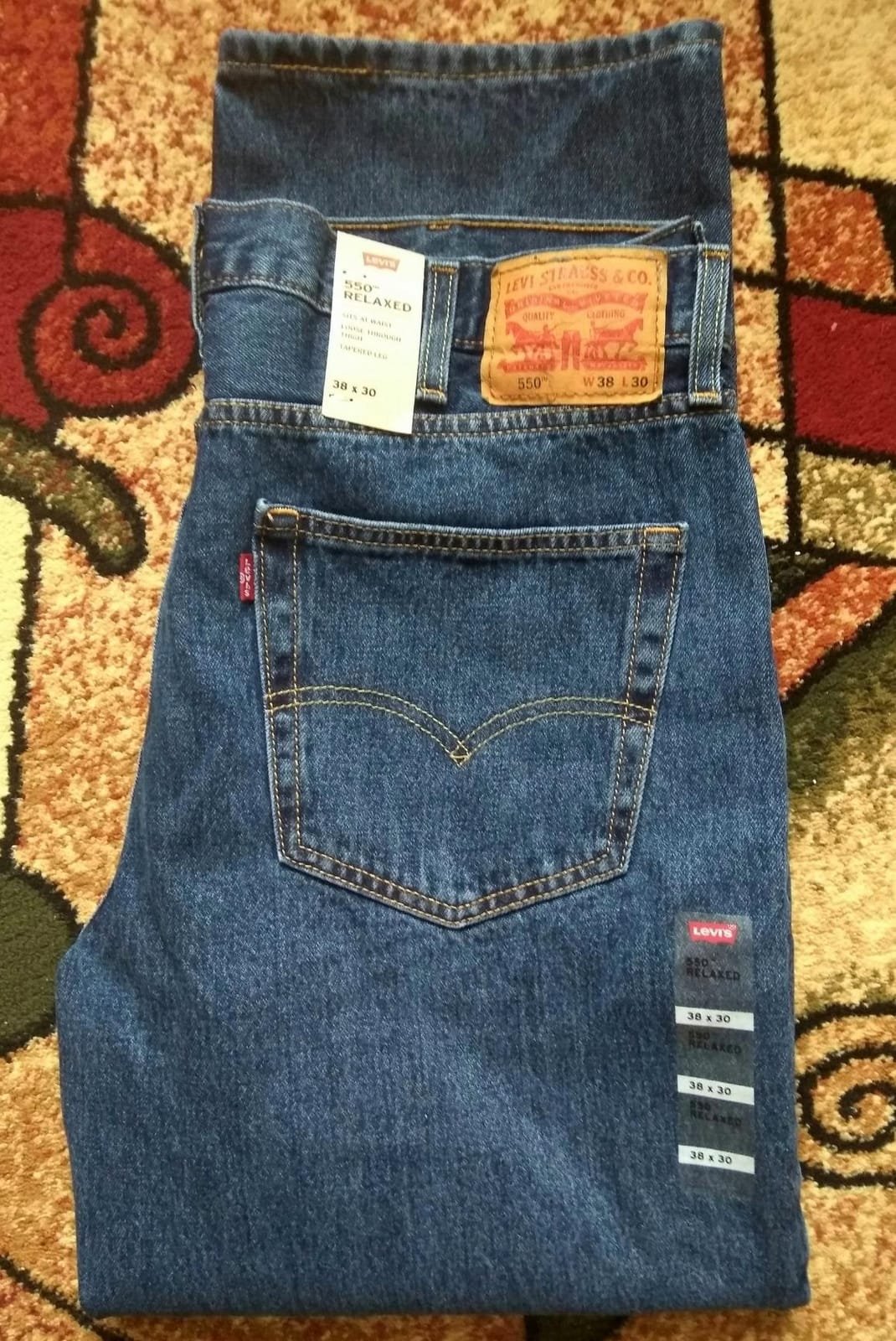 Levi's Men's 550 Relaxed Fit Jeans customer photo 2