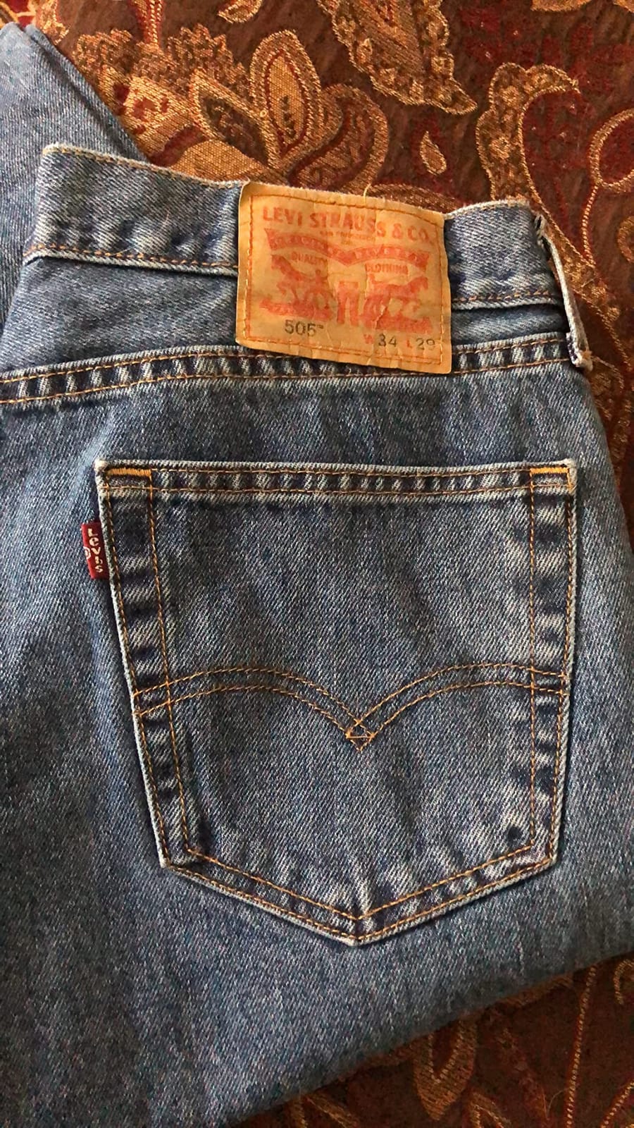 Levi's Men's 505 Regular Fit Jeans customer photo 2