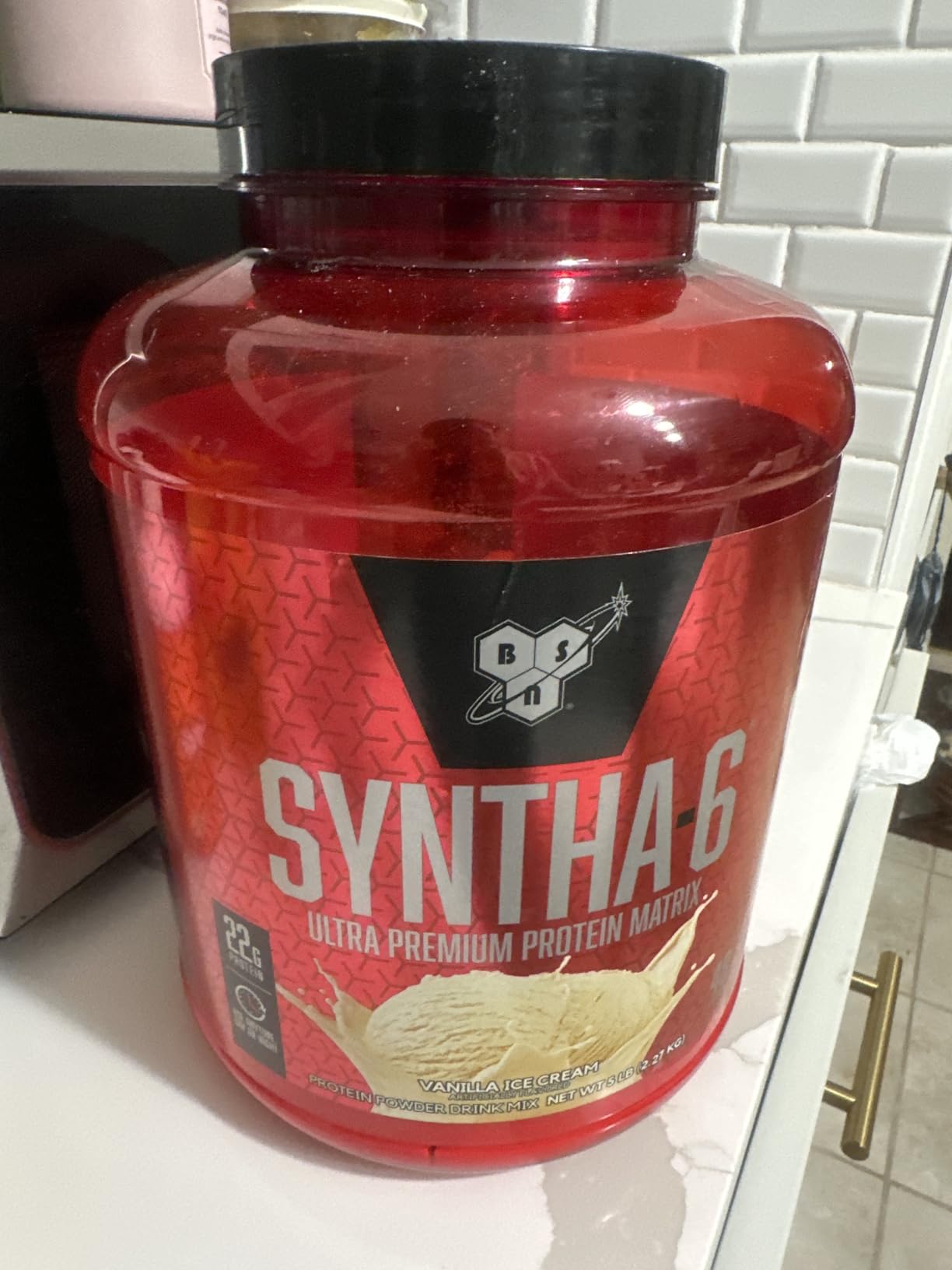 BSN SYNTHA-6 Premium Protein Powder, 6g Fiber, Whey Isolate, 48 Servings customer photo 1