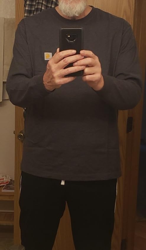 Carhartt Men's Dearborn Loose LS T-Shirt customer photo 2