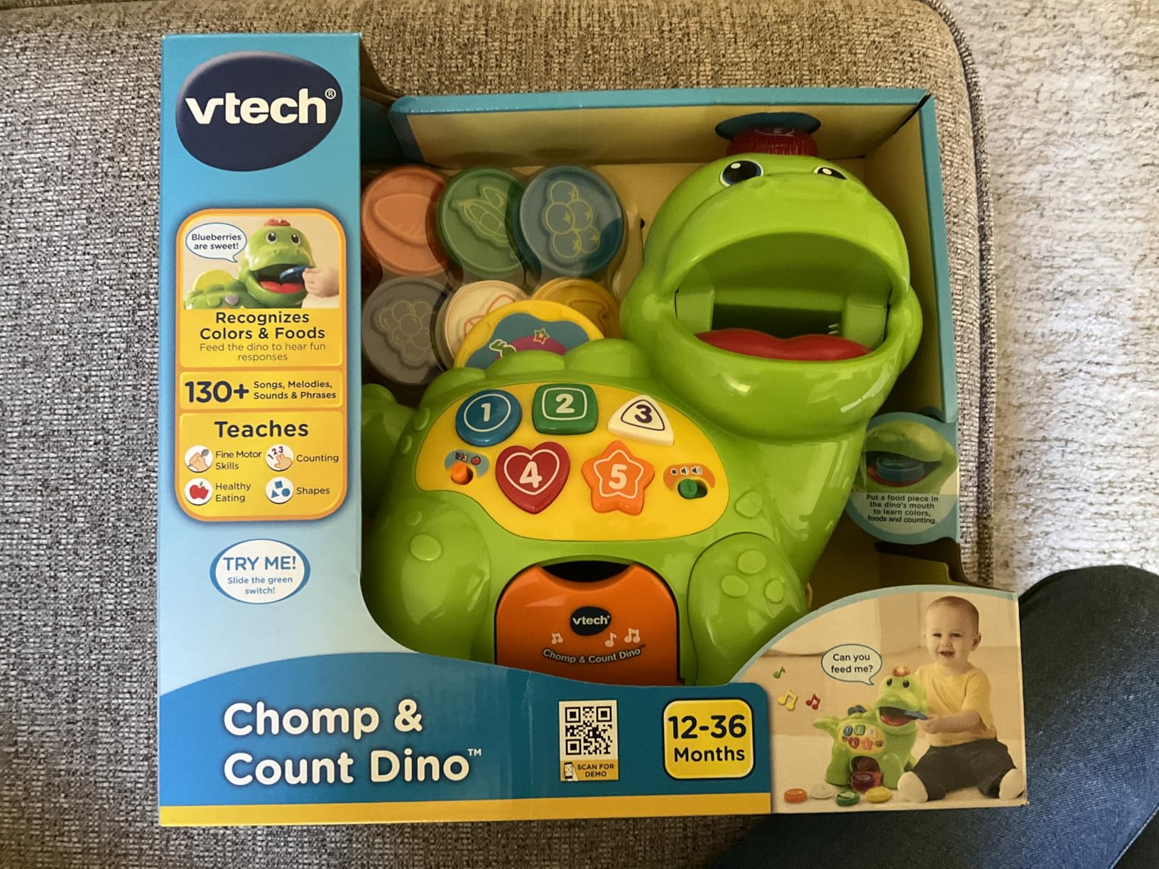 VTech Chomp and Count Dino customer photo 2