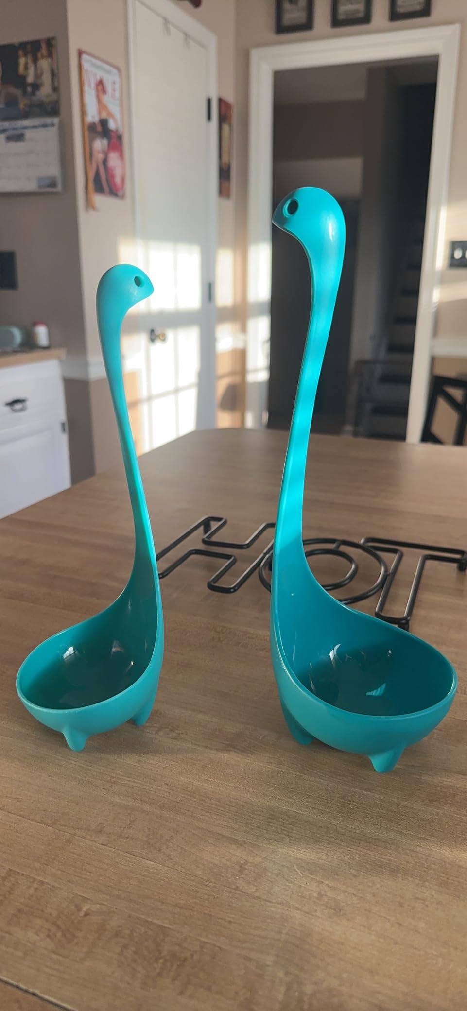 OTOTO The Original Nessie Ladle - Soup Ladle, Cute Gifts, Funny Kitchen Gadgets, Loch Ness design, Cooking Gifts for Mom - Cute and Practical Kitchen Utensils - Unique Gifts for Women customer photo 1