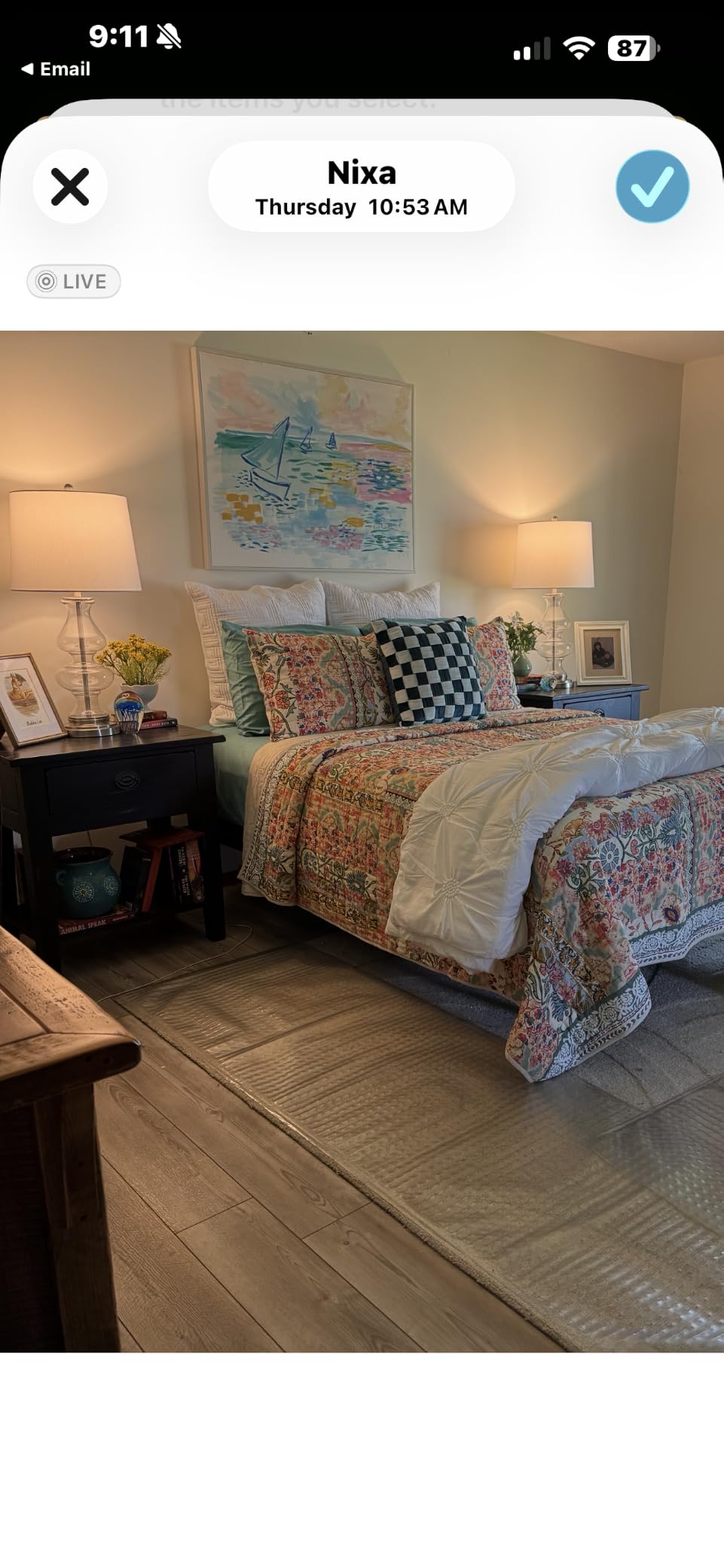 California Design Den Soft 100% Cotton Sateen Queen Bed Sheets Set, White customer photo 1