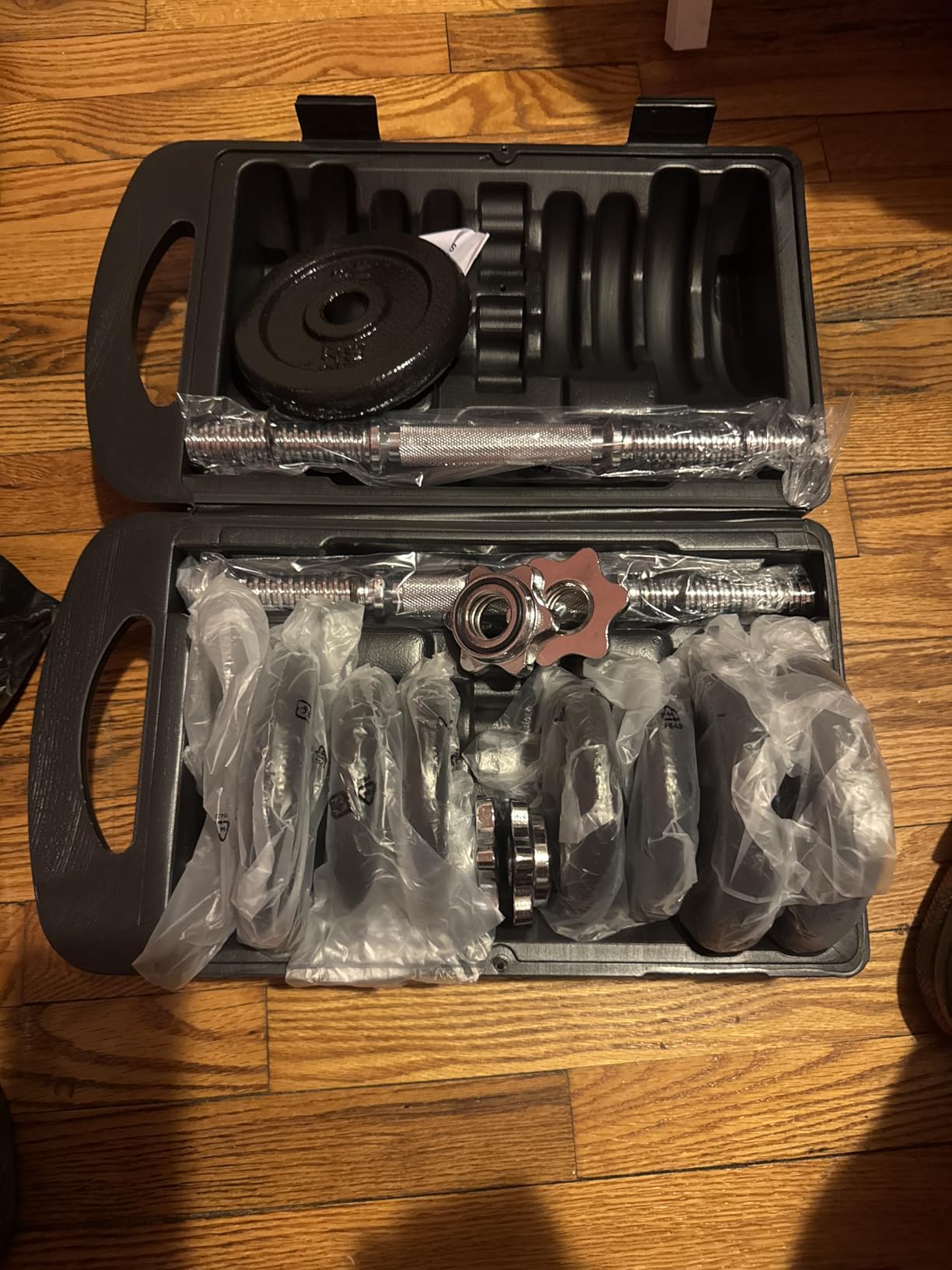 Amazon Basics Dumbbells customer photo 2