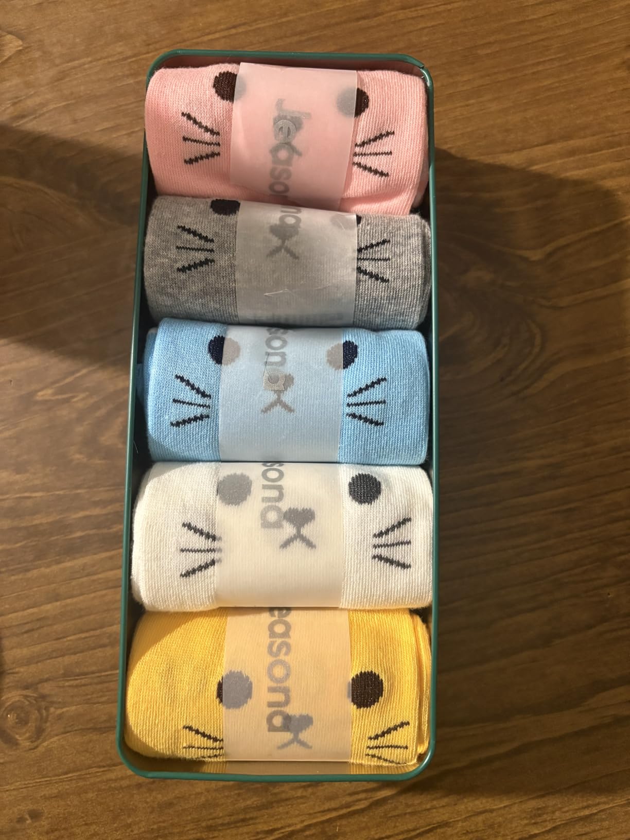 Jeasona Cat Socks customer photo 2