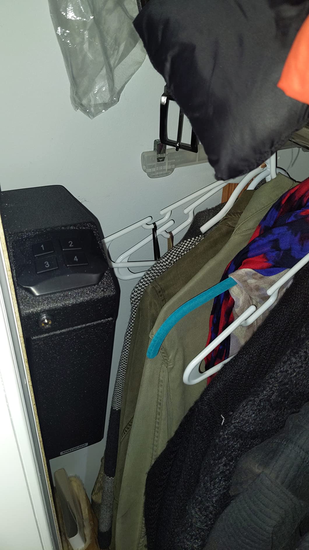 RPNB Gun Safe for Handgun,Wall Mounted Pistol Safe,Small Firearm Safes customer photo 2