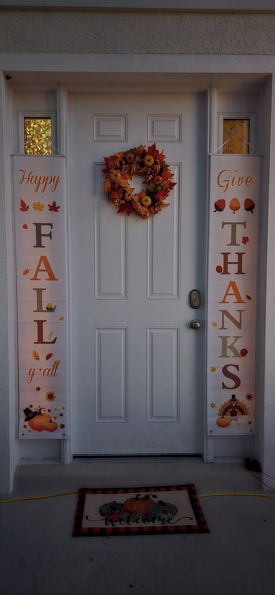 DAZONGE Halloween Porch Banners for Hanging Decorations Indoor Outdoor customer photo 1