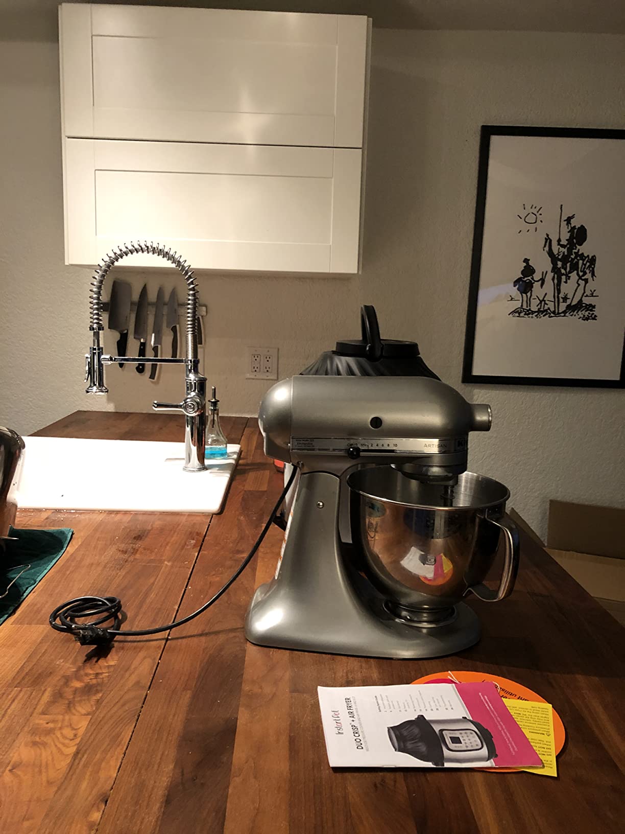 Instant Pot Duo Crisp 8 Qt 11-in-1 Air Fryer + Pressure Cooker, Steel customer photo 2