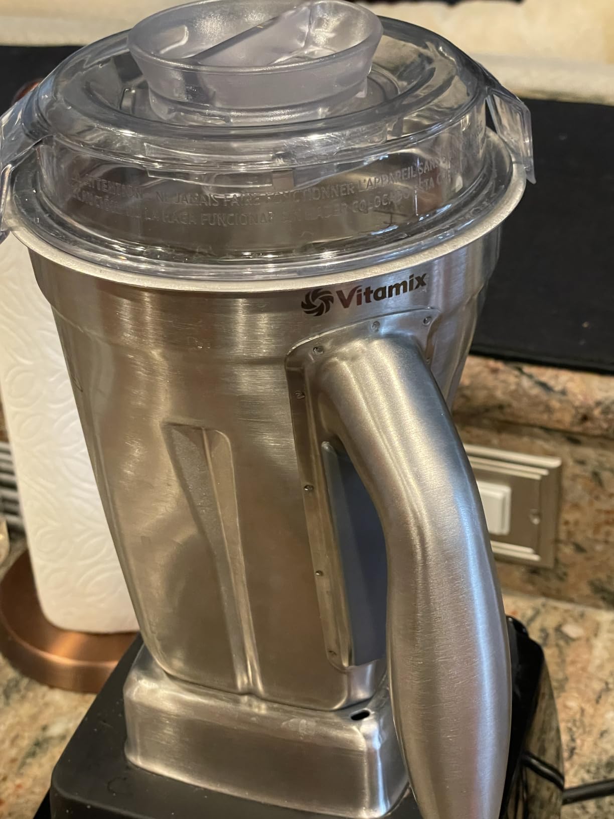 Vitamix 48 oz. Stainless Steel Blender Container with SELF-DETECT, BPA-Free customer photo 1