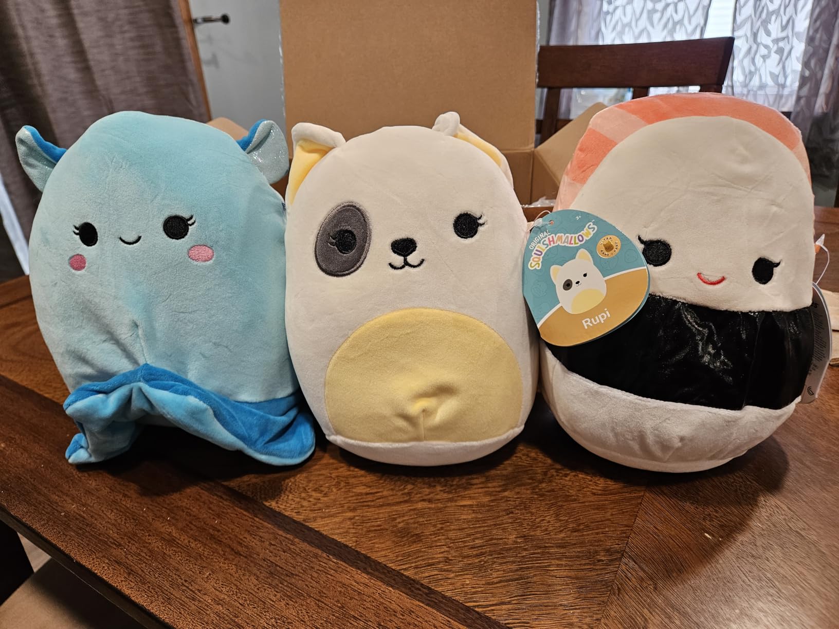 Squishmallows Original Mystery 3-Pack (8-Inch) – Official Jazwares Plush (Medium-Sized) customer photo 1