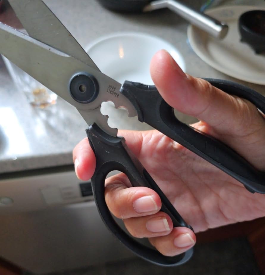 iBayam Kitchen Scissors Shears All Purpose Heavy Duty, Protective Sheath customer photo 2