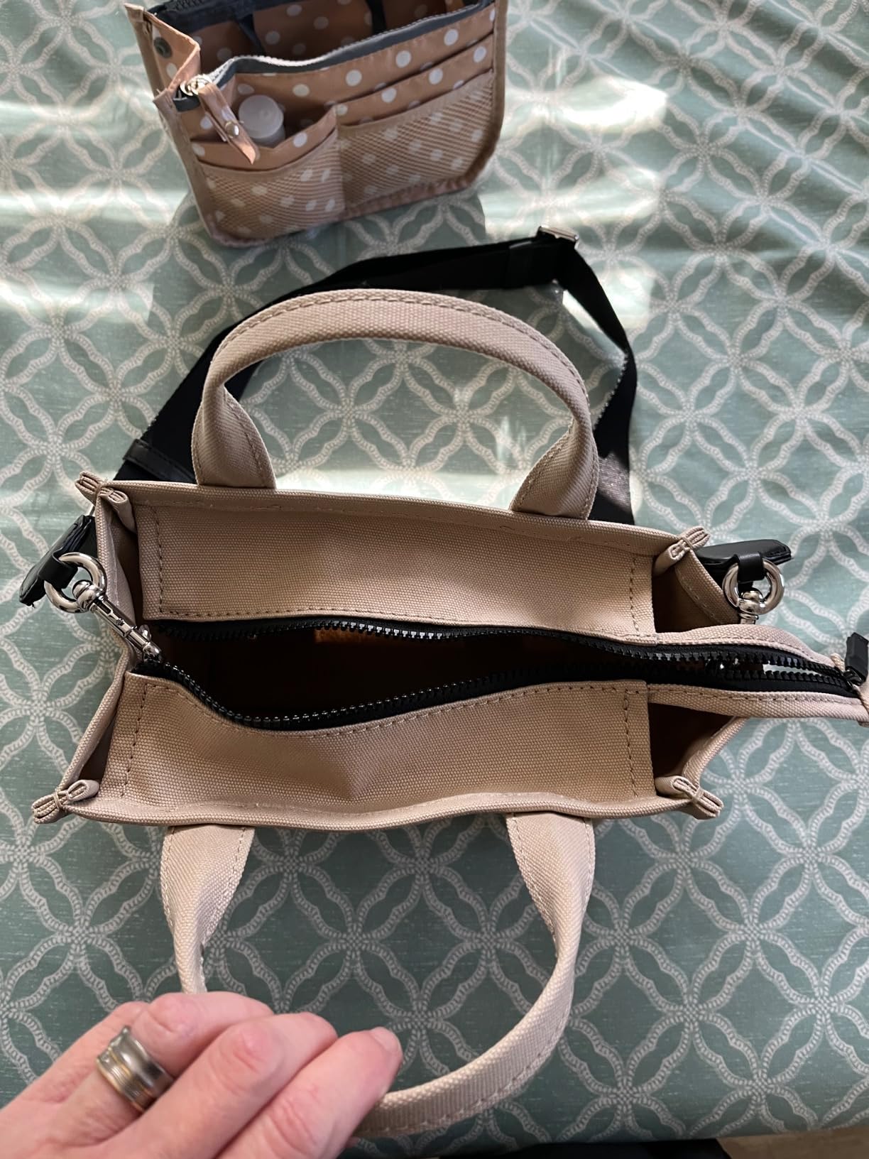 Marc Jacobs Women's The Canvas Small Tote Bag customer photo 1